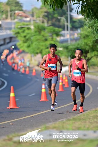 Race photo from KBP City Run 2024