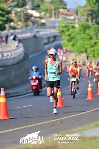 Race photo from KBP City Run 2024