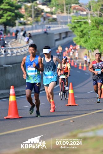 Race photo from KBP City Run 2024