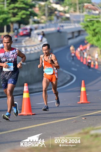 Race photo from KBP City Run 2024