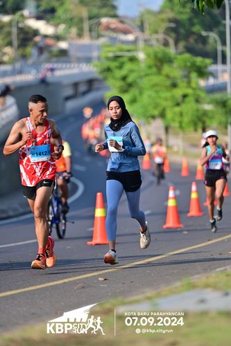 Race photo from KBP City Run 2024
