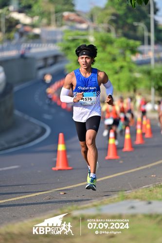 Race photo from KBP City Run 2024