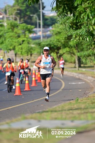 Race photo from KBP City Run 2024