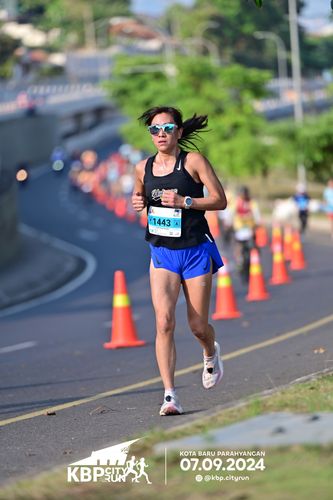 Race photo from KBP City Run 2024
