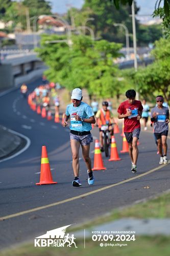 Race photo from KBP City Run 2024