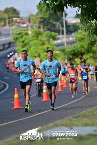 Race photo from KBP City Run 2024