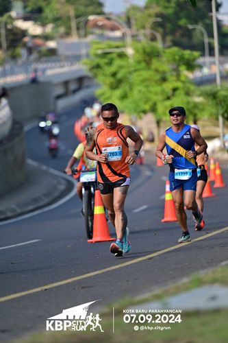 Race photo from KBP City Run 2024