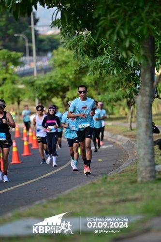 Race photo from KBP City Run 2024