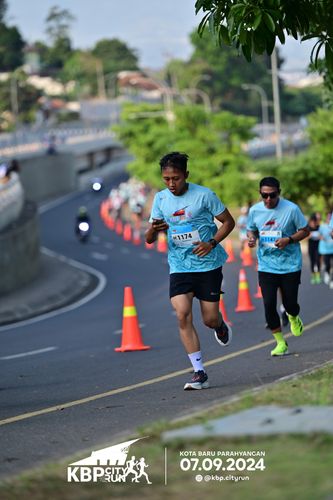 Race photo from KBP City Run 2024