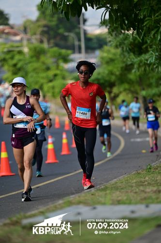 Race photo from KBP City Run 2024