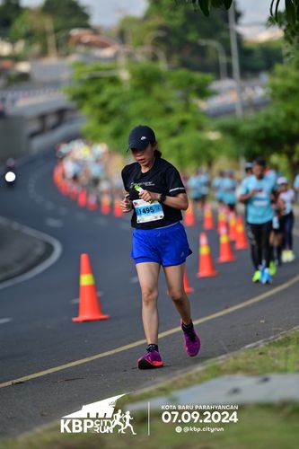 Race photo from KBP City Run 2024