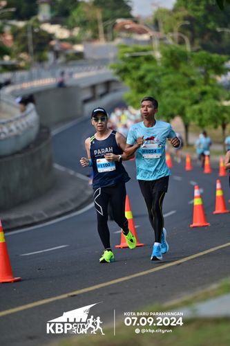 Race photo from KBP City Run 2024