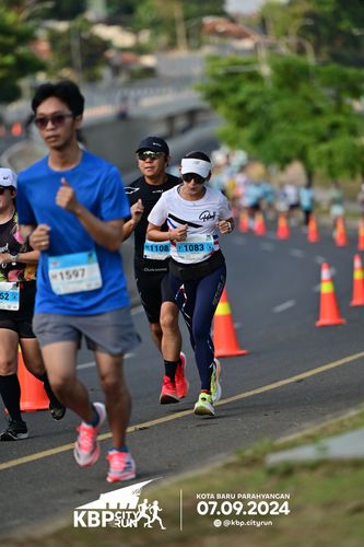 Race photo from KBP City Run 2024