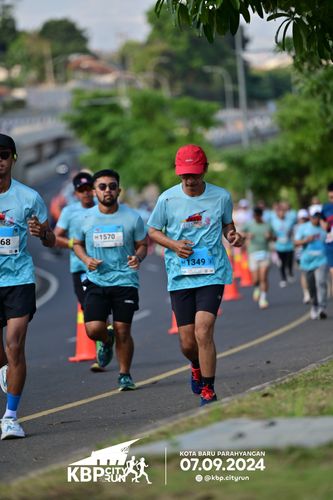 Race photo from KBP City Run 2024