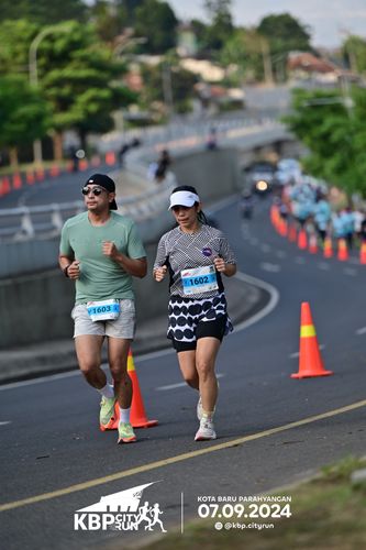 Race photo from KBP City Run 2024