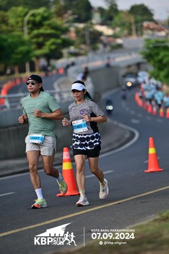 Race photo from KBP City Run 2024