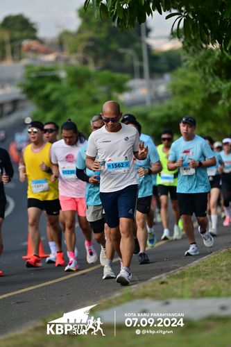 Race photo from KBP City Run 2024
