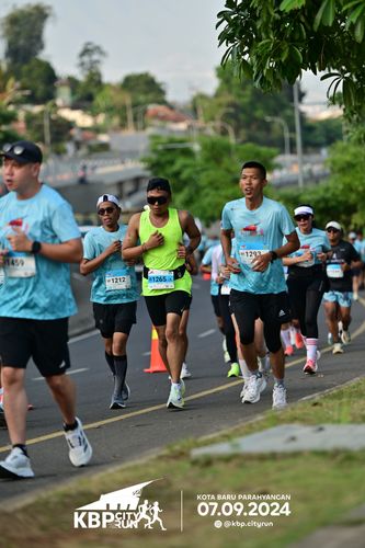 Race photo from KBP City Run 2024