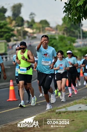 Race photo from KBP City Run 2024