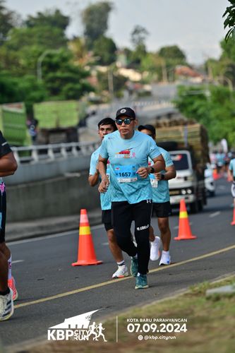 Race photo from KBP City Run 2024