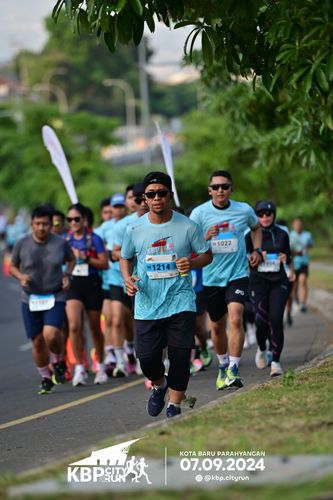 Race photo from KBP City Run 2024