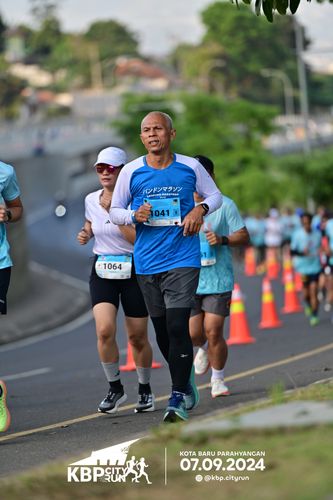 Race photo from KBP City Run 2024