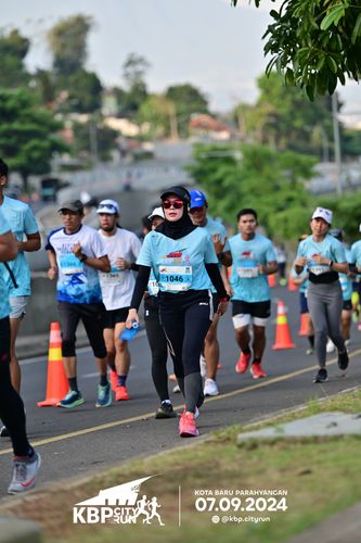 Race photo from KBP City Run 2024