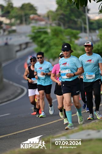 Race photo from KBP City Run 2024