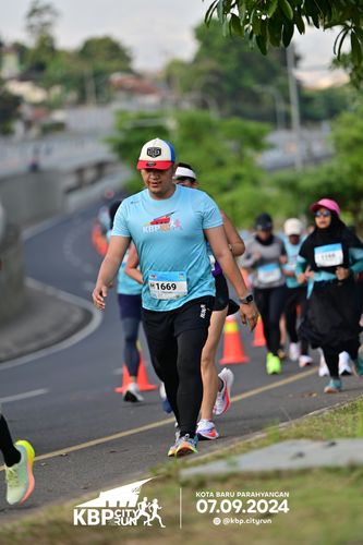 Race photo from KBP City Run 2024