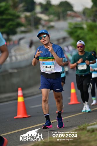 Race photo from KBP City Run 2024