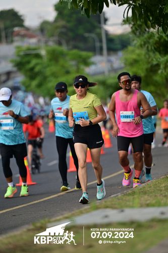 Race photo from KBP City Run 2024