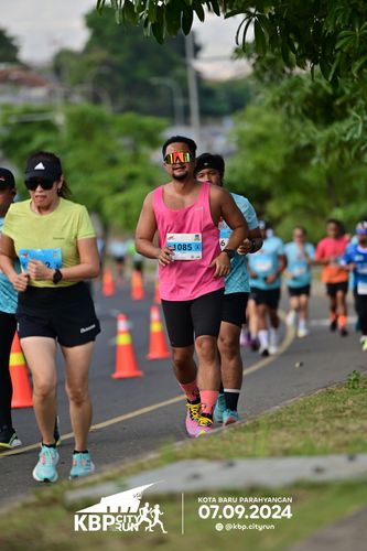 Race photo from KBP City Run 2024