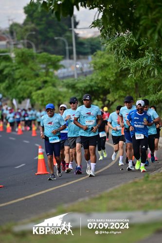 Race photo from KBP City Run 2024