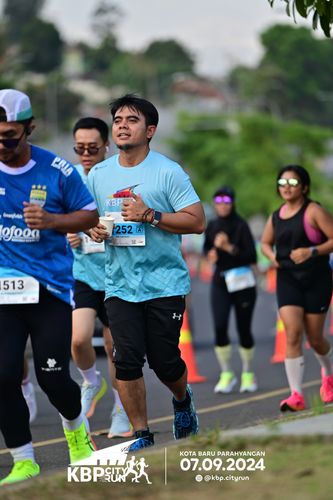 Race photo from KBP City Run 2024