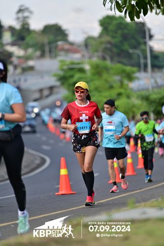 Race photo from KBP City Run 2024