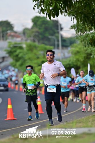 Race photo from KBP City Run 2024