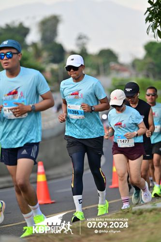 Race photo from KBP City Run 2024