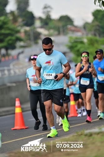 Race photo from KBP City Run 2024