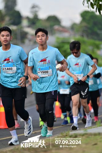 Race photo from KBP City Run 2024
