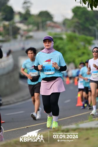 Race photo from KBP City Run 2024