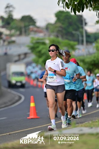 Race photo from KBP City Run 2024