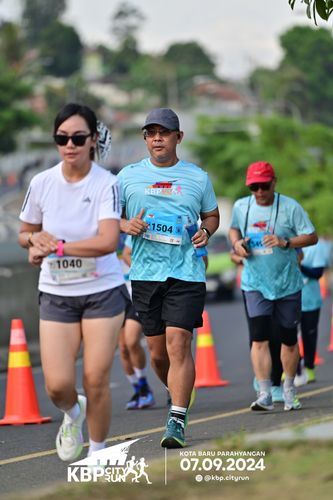 Race photo from KBP City Run 2024