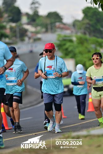 Race photo from KBP City Run 2024