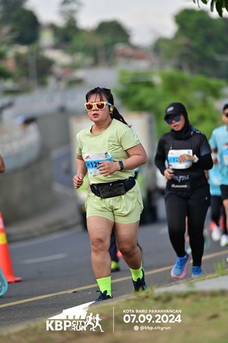 Race photo from KBP City Run 2024