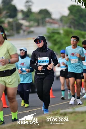 Race photo from KBP City Run 2024