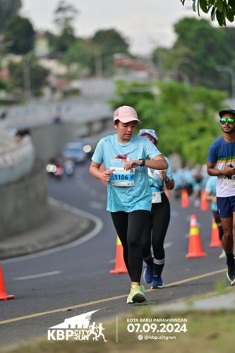 Race photo from KBP City Run 2024