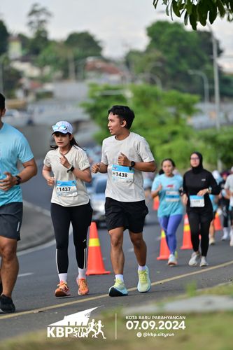 Race photo from KBP City Run 2024