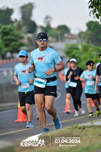 Race photo from KBP City Run 2024