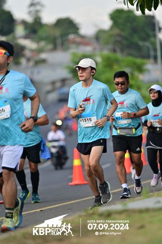 Race photo from KBP City Run 2024