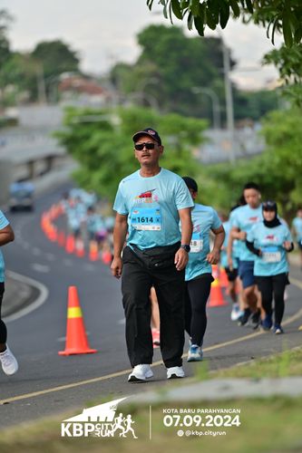 Race photo from KBP City Run 2024